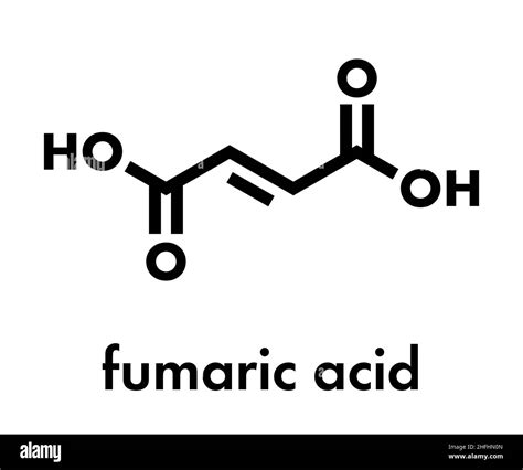 Fumaric acid molecule Stock Vector Images - Alamy