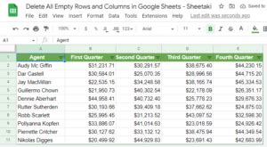 How To Delete All Empty Rows And Columns In Google Sheets