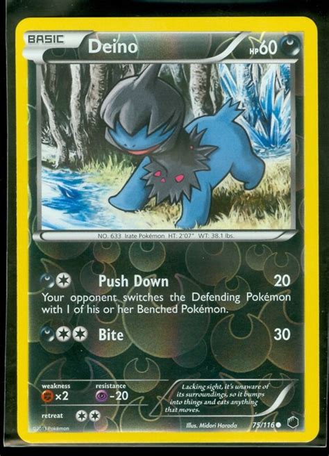 Deino Pokemon Cards Find Pokemon Card Pictures With Our Database