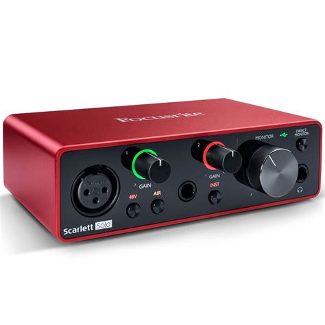 Focusrite Scarlett Solo 3rd Gen | Musical Store 2005