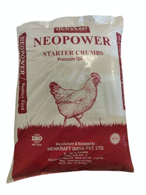 NEOPOWER Broiler Starter Crumbs Henkraft Poultry Site