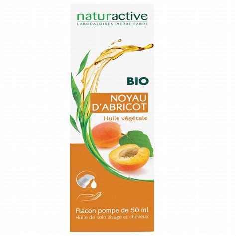 Naturactive Huile V G Tale Noyau D Abricot Bio Flacon Pompe Ml