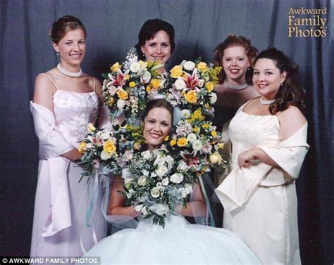 Weird Weddings A Look At The Most Awkward Bridesmaid Photos Of All Time Daily Mail Online