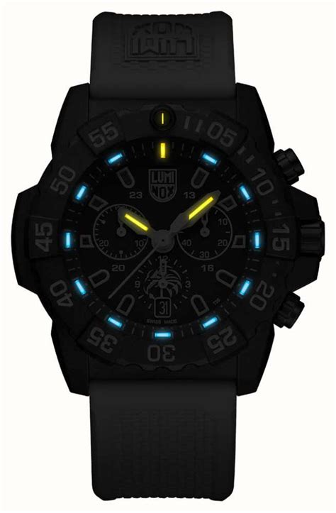 Luminox Navy Seal Foundation Chronograph Mm Black Dial Sand