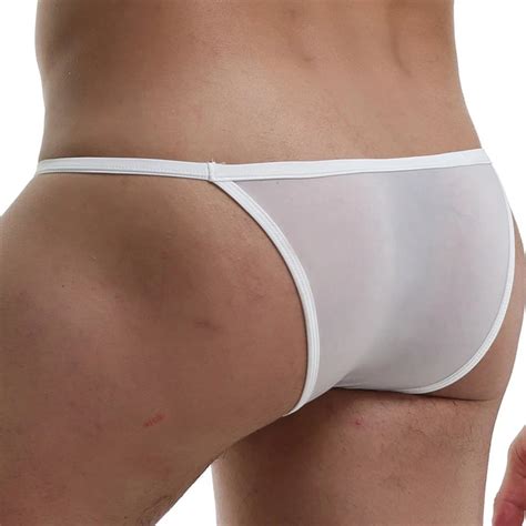 Clever Menmode Sexy Bikini Thong Men Mini Underwear Bulge Pouch T Back