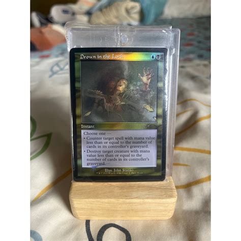 การ์ด Mtg Drown In The Loch Foil Magic The Gathering Edh รุ่น Promo