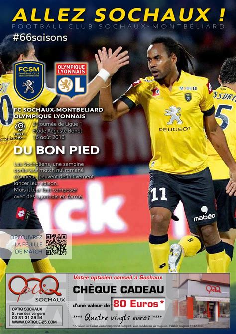 Allez Sochaux By Fc Sochaux Montb Liard Issuu