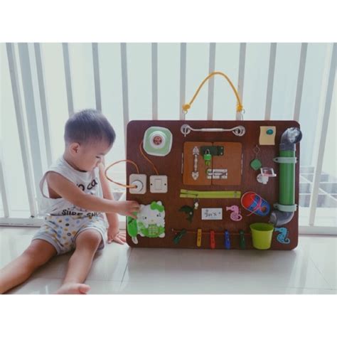 jual busy board busyboard mainan edukasi edukatif anak mulai