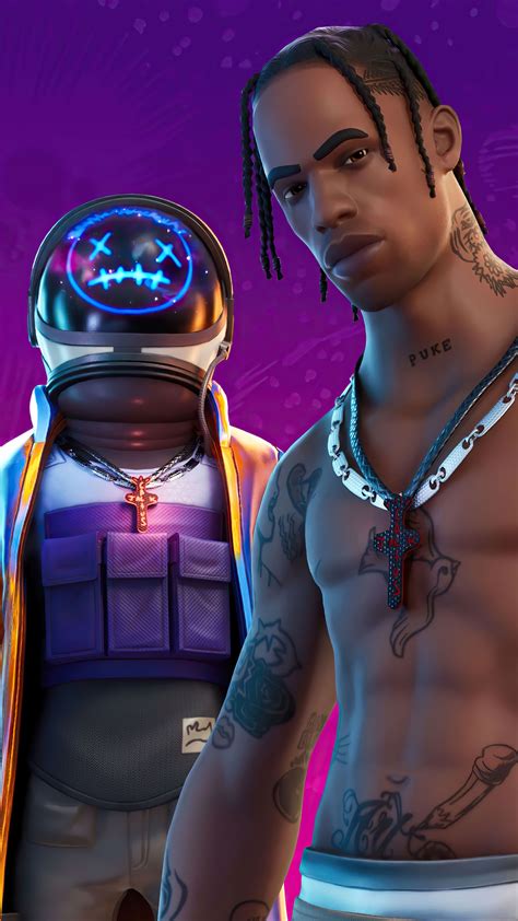 Travis Scott Astro Jack Fortnite Fortnite Battle Royale Video Game Hd Phone Wallpaper Rare