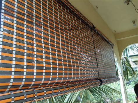 Roller Blinds 5mm Bamboo Roll Up Blind At Rs 125sq Ft In Coimbatore