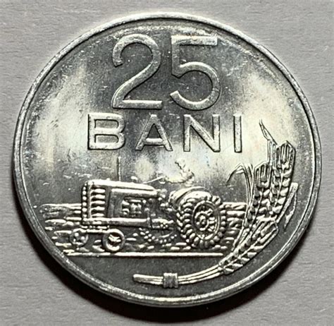 25 Bani 1982 Al Romania UNC Luciu De Batere Arhiva Okazii Ro