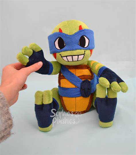 Leo plush! (RotTMNT) - Sophie's Plushies