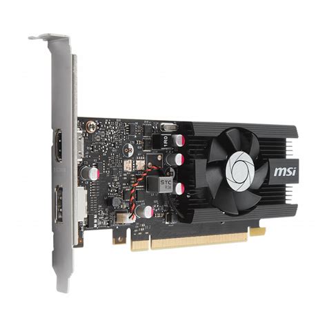 Tarjeta De Video Nvidia Geforce Gt Gb Gddr Hdmi Dp Msi Low