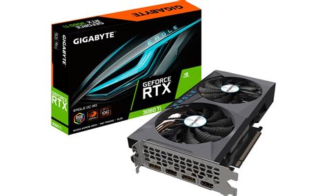 Gigabyte GeForce RTX 3060 Ti EAGLE OC LHR 8GB GDDR6 / GV-N306TEAGLE OC ...