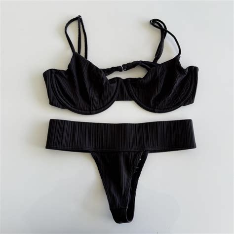 Frankies Bikinis Bikini Set Bikini Top And Bottom Depop