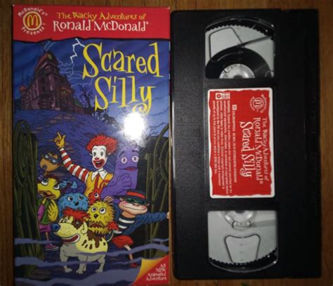 Ronald Mcdonald In Scared Silly Vhs 1998🎃spookyhalloweeneuc1ship