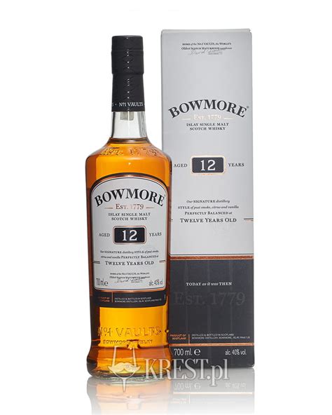 Bowmore 12 YO Islay Single Malt 0 7L 40 Sklep Krest Pl