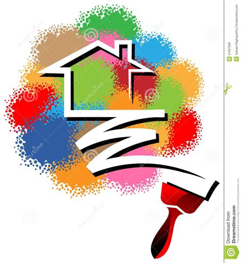 Handyman Logo Painting Logo Certificate Background House Painter