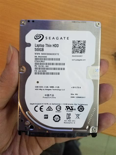 Seagate Laptop Thin Hdd Gb St Lm