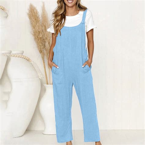 SELONE One Piece Jumpsuits for Women Dressy With Pockets Baggy Casual