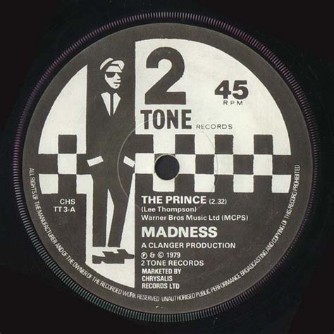 Madness The Prince 1979 Paper Labels Vinyl Discogs