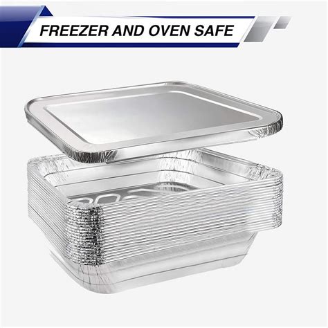 Aluminum Pans 9x13 Disposable Foil Pans (30 Pack) Half Size Steam Table