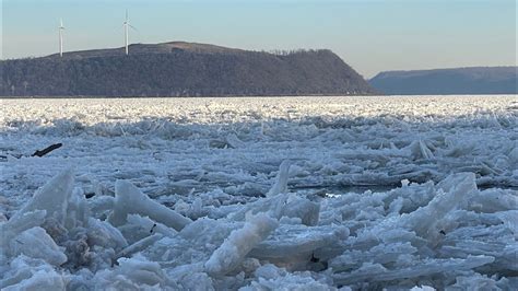 Wrightsville Pa Susquehanna River Ice Jam Live Storm Chaser