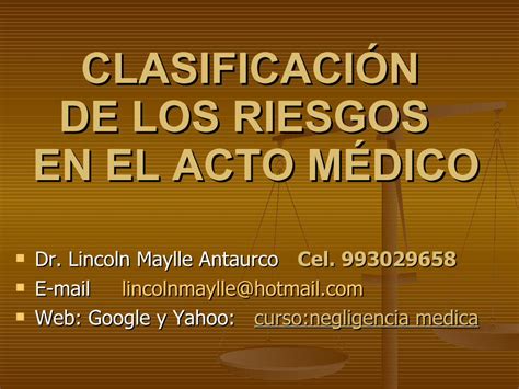 PDF ClasificacióN De Riesgos En El Acto MéDico DOKUMEN TIPS