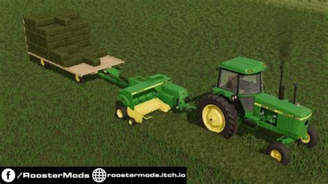 KRONE BALER FAST WRAPPING ROUND 180 BALES V1 0 FS22 Mod