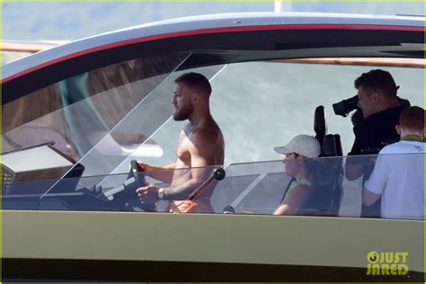 Conor Mcgregor Goes Shirtless In St Tropez Shares Photos From Father