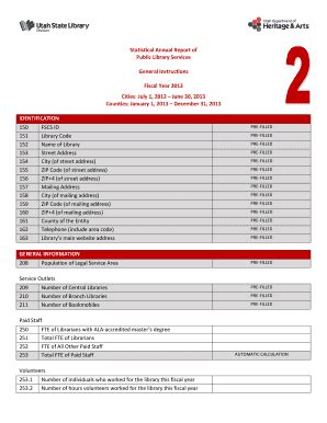 Fillable Online Data Collection Form For The FY2010 Statistical Annual