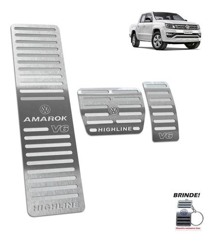 Amarok V Highline Pedaleiras Descanso Soleiras Em Inox Parcelamento