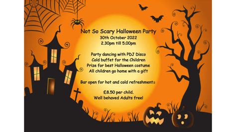 Not So Scary Halloween Party Discover Frome