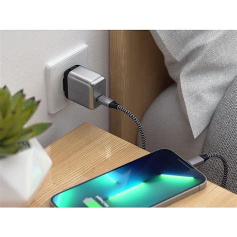 Satechi 30w Usb C Pd Gan Wall Charger Φορτιστής Τοίχου Αντάπτορας