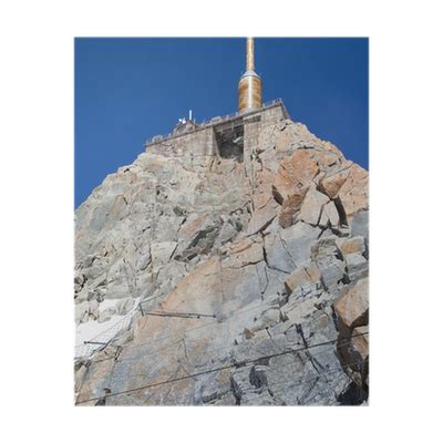 Poster Aiguille du Midi summit - PIXERS.UK