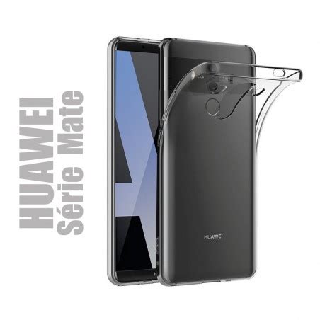 Coque de protection en gel silicone transparent pour HUAWEI Série MATE