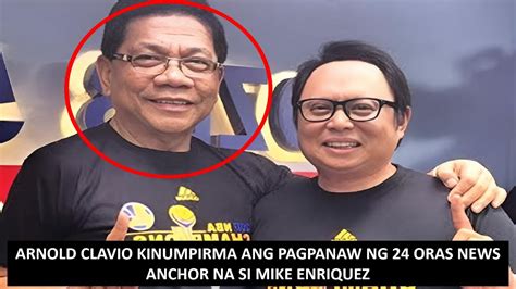 ARNOLD CLAVIO KINUMPRIMA NA PUMANAW NA NGA ANG BATIKANG NEWS ANCHOR NA