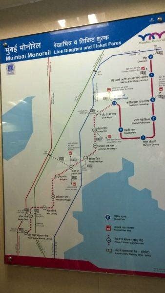 Mumbai Monorail Route
