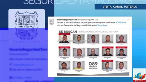 Recapturan A Otro Reo Que Escap Del Penal De Ciudad Victoria Video