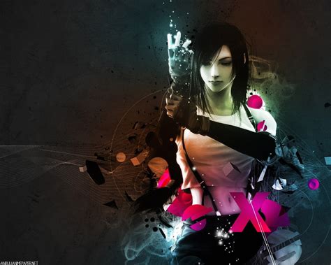 P Tifa Fantasy Art Final Games Tifa Lockheart Final Fantasy