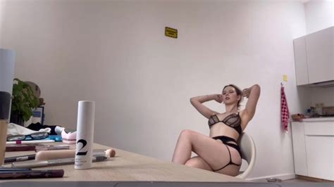 Sexy Try On Haul Transparent Lingerie Striptease Petite Blonde Girl Pornhub
