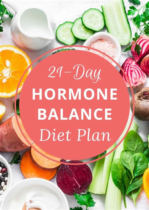 21 Day Hormone Balance Diet Plan Completepdf In 2024 Foods To Balance Hormones Balanced