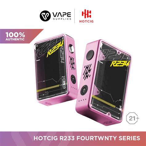 Jual Hotcig R Cyber Edition Box Mod By Hotcig X Vape Boss Shopee