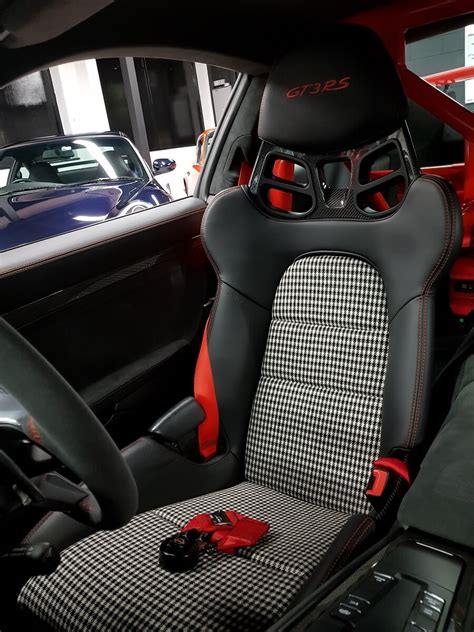 Manthey Racing Pepita Seat Inserts JZM Porsche