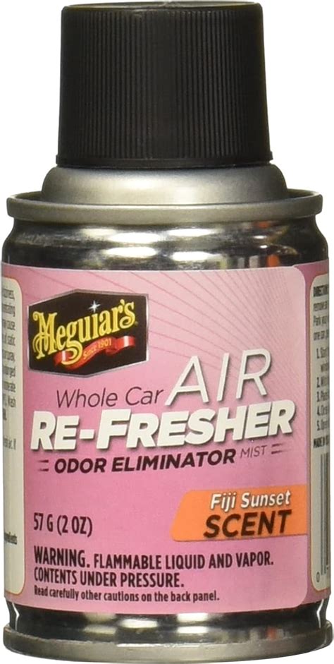 Meguiars Fiji Sunset Air Re Fresher Eliminador De Olores Onzas