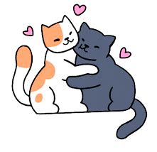 Cat Hug GIFs - 110 Moving GIF Pics | USAGIF.com