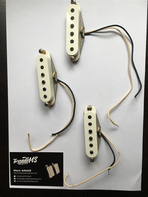 Pickups Strat 69 Tornade MS Pickups Pickups Strat 69 Audiofanzine