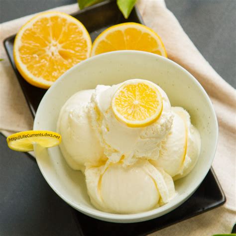 Lemon Ice Cream