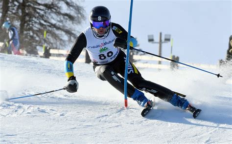 Ski alpin Mémorial Schandene Jérôme devant son fils Andy