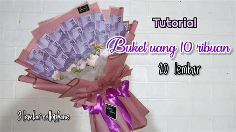 Tutorial Buket Uang Ribu Lembar Youtube